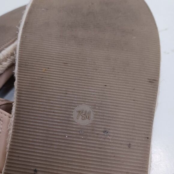 Joie Nacho Women's size 7.5M Thong Cream Faux Leather Sandal - Picture 7 of 11